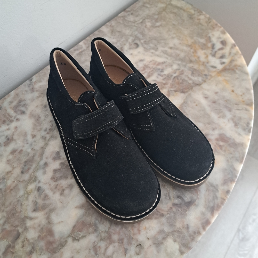 Chupetin Kids Boys Black Winter Dress Shoes Size 38 (US 6) New Unboxed